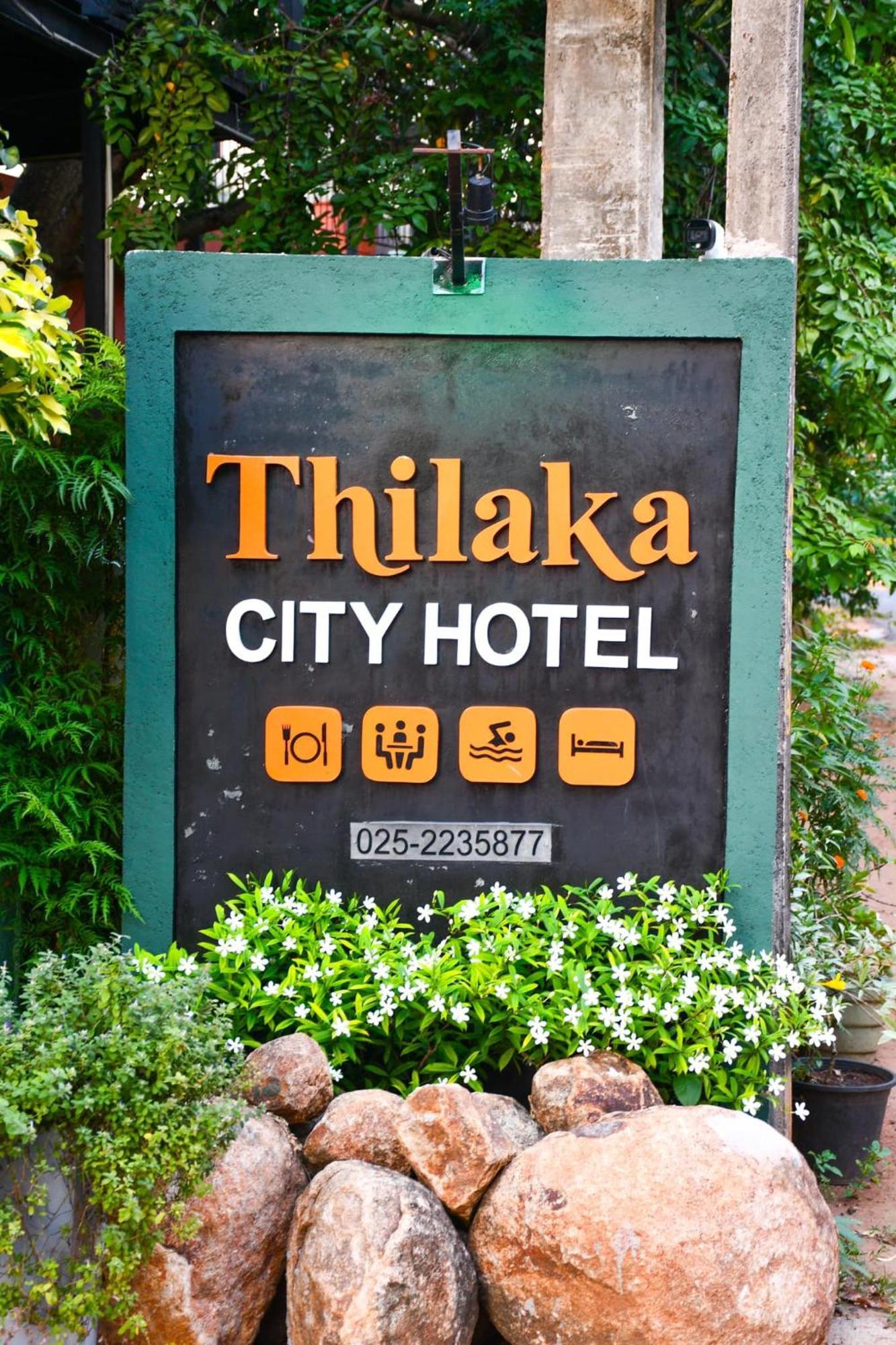 Thilaka City Hotel Anuradhapura Zewnętrze zdjęcie